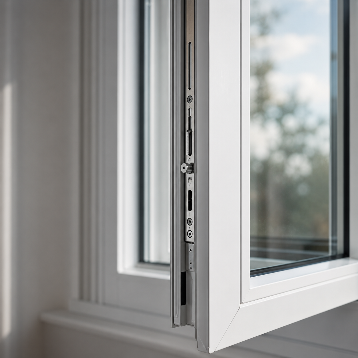 Herrajería Premium de seguridad para ventanas de PVC